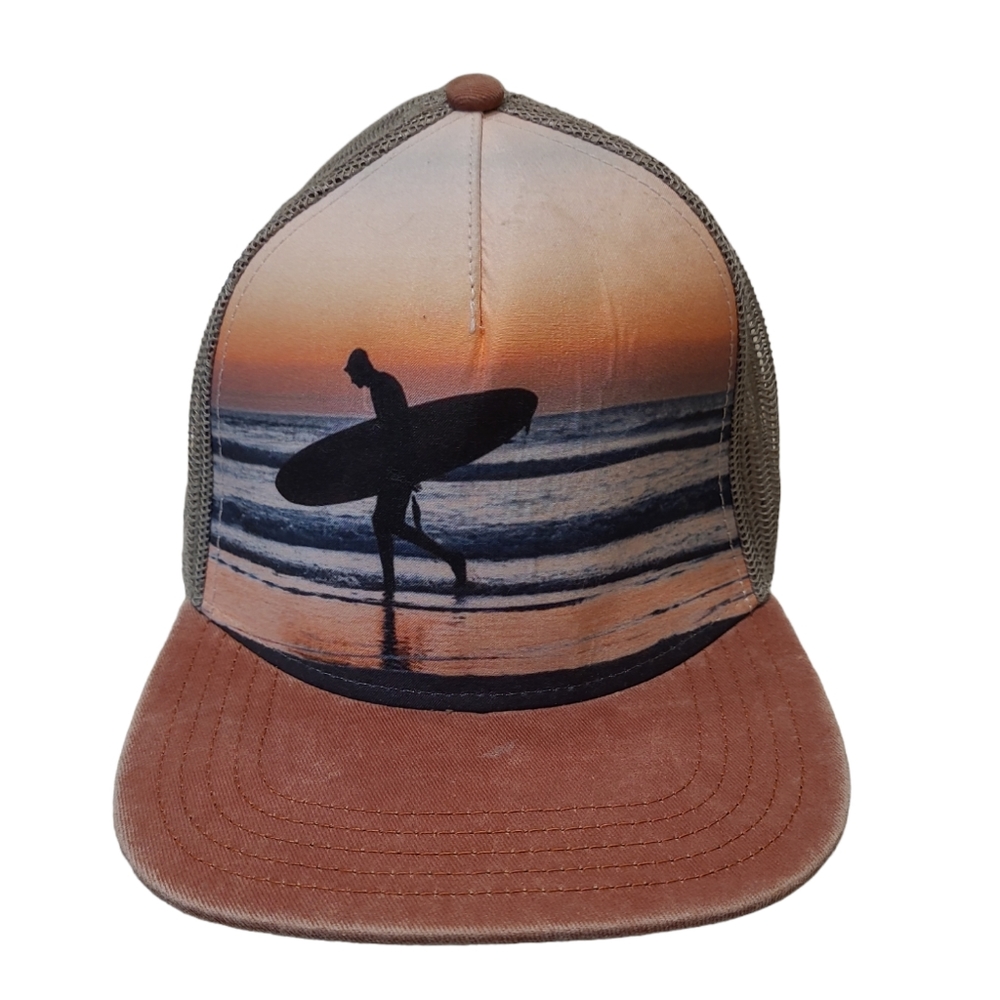 Art Class Trucker Cap, Surfer Art Trucker Cap